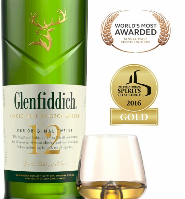 GLENFIDDICH 12 AÑOS LATA